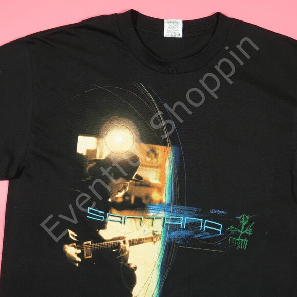 Vintage Other - Vintage Santana 2002 All Is One Tour T Shirt in Black Size Large